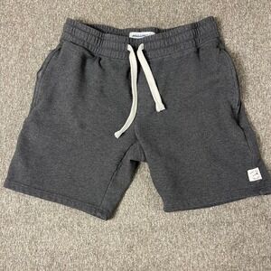 Maamgic Mens Gray Sweat Shorts‎ Lounge Casual Drawstring Athletic Gym Medium